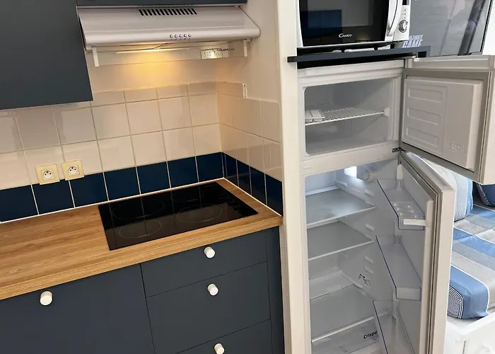 Apartment T2 Cosy, Piscine, Parking Et Front